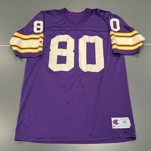 Vintage 1990s champion Minnesota Vikings Randy moss  Size XL